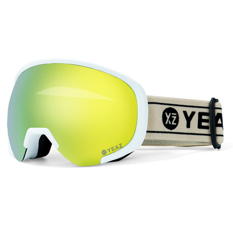 BLACK RUN Ski + Snowboard Goggles // Yellow Sun