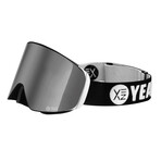 APEX Magnet Ski + Snowboard Goggles // Luxe Silver