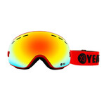 XTRM-SUMMIT Ski + Snowboard Goggles with Frame // Impulse Red