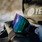 APEX Magnet Ski + Snowboard Goggles // Speed Green