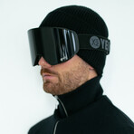 APEX Magnet Ski + Snowboard Goggles // Midnight Black