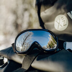 STEEZE Ski + Snowboard Goggles // Luxe Silver