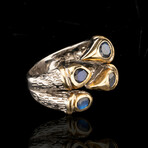 Spectrolite Claw Ring // Size 8