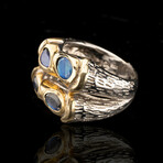 Spectrolite Claw Ring // Size 8