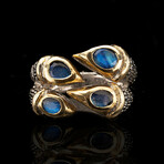 Spectrolite Claw Ring // Size 8