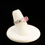 Ruby and Diamond Ring // Size 6.5