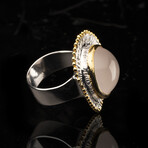 Rose Quartz Ring // Size 7