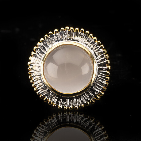 Rose Quartz Ring // Size 7