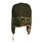 Top Gun® Checkered Winter Hat // Olive