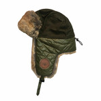 Top Gun® Checkered Winter Hat // Olive