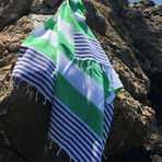 SULTAN MARİN Peshtemal (Gray + Red)