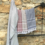 Linen Peshtemal (Anthracite)