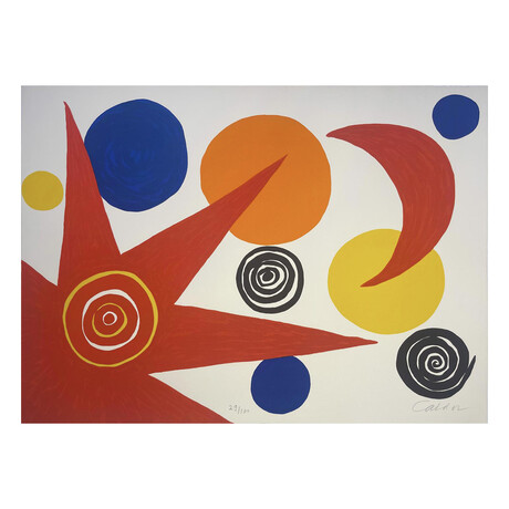 Alexander Calder  // La naissance de l'inattendu/ The Birth of the Unexpected from La Memoire Elementaire  // 1976