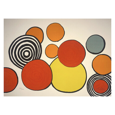 Alexander Calder // Taches de Rousser / Freckles from La Memoire Elementaire  // 1976