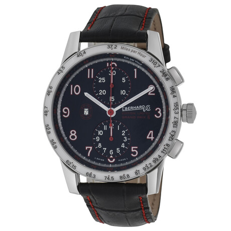 Eberhard & Co. Tazio Nuvolari Grand Prix Chronograph Automatic // 31061.1-BLK