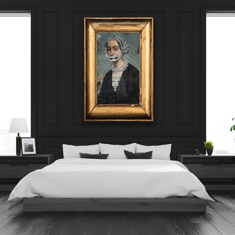 Haring Laugh By Radical (24"H x 16"W x 2"D)