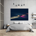 Paused Porche By Aaron Brimhall (24"H x 16"W x 2"D)