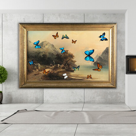 Butterfly Hirst By Radical (24"H x 16"W x 2"D)