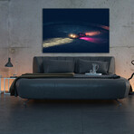 Paused Porche By Aaron Brimhall (24"H x 16"W x 2"D)