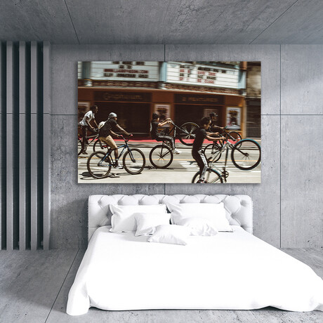 Poppin’ Wheelies By Aaron Brimhall (24"H x 16"W x 2"D)