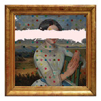 Hirst Hello By Radical (12"H x 12"W x 2"D)