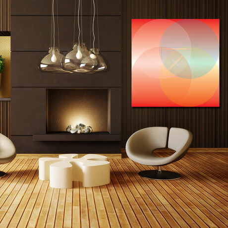 Blood Orange By Radical (12"H x 12"W x 2"D)