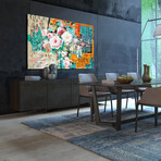 Basquiat Bouquet By Radical (24"H x 16"W x 2"D)