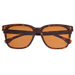 Linux Polarized Sunglasses // Tortoise Frame + Brown Lens