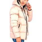 August Puffer Coat // Stone (3XL)