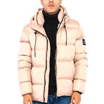 August Puffer Coat // Stone (3XL)