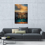 Sunset In Venice by Enzo Romano (18"H x 12"W x 1.5"D)