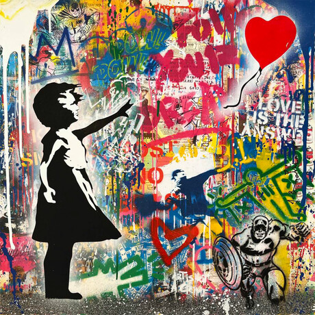 Mr. Brainwash // Balloon Girl // 2021