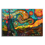Starry Night by Dean Russo (12"H x 16"W x 0.13"D)