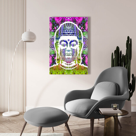 Buddha by Dean Russo (16"H x 12"W x 0.13"D)