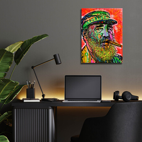 Castro by Dean Russo (16"H x 12"W x 0.13"D)