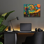Starry Night by Dean Russo (12"H x 16"W x 0.13"D)