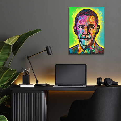 Obama by Dean Russo (16"H x 12"W x 0.13"D)