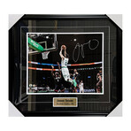 Jayson Tatum Framed Autographed Boston Celtics 16X20 Photo