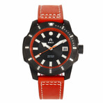 Shield Shaw Black-Orange Quartz // SLDSH106-6