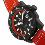 Shield Shaw Black-Orange Quartz // SLDSH106-6