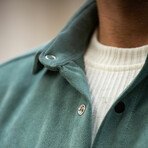 Suede Shirt Jacket // Patrol (S)