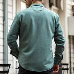 Suede Shirt Jacket // Patrol (S)
