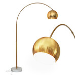 Olivia // LED Contemporary Arc Floor Lamp