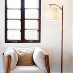 Montage // LED Standing Floor Lamp (Black)