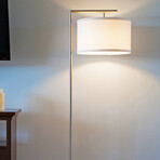 Montage Modern // LED Standing Floor Lamp (Antique Brass)