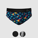 The Fun Guys // Ball Hammock Pouch Underwear Briefs 3 Pack (2XL)