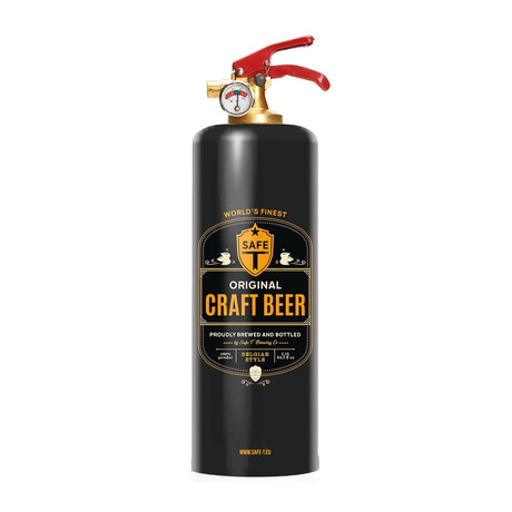 Safe-T Designer Fire Extinguisher // Craft Beer