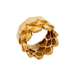 Fred Of Paris // 18K Yellow Gold Une Ile D'or Ring // Ring Size: 4.5 // New