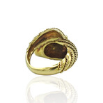 Zolotas // 18K Yellow Gold Greek Panther Ring // Ring Size: 6 // Pre-Owned