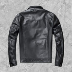 Nathaniel Leather Jacket // Black (S)